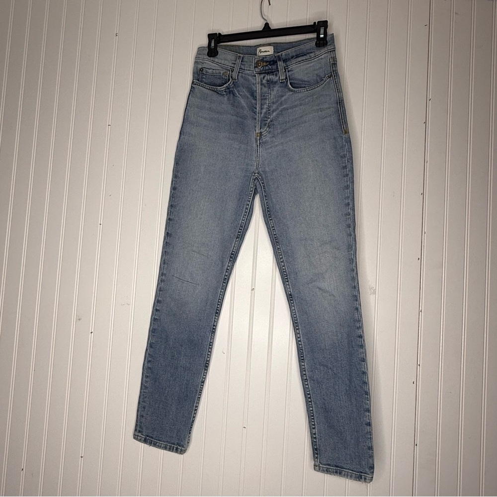 Rowan High Rise Button Fly Jeans Size 27